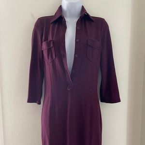 super pretty burgundy dress